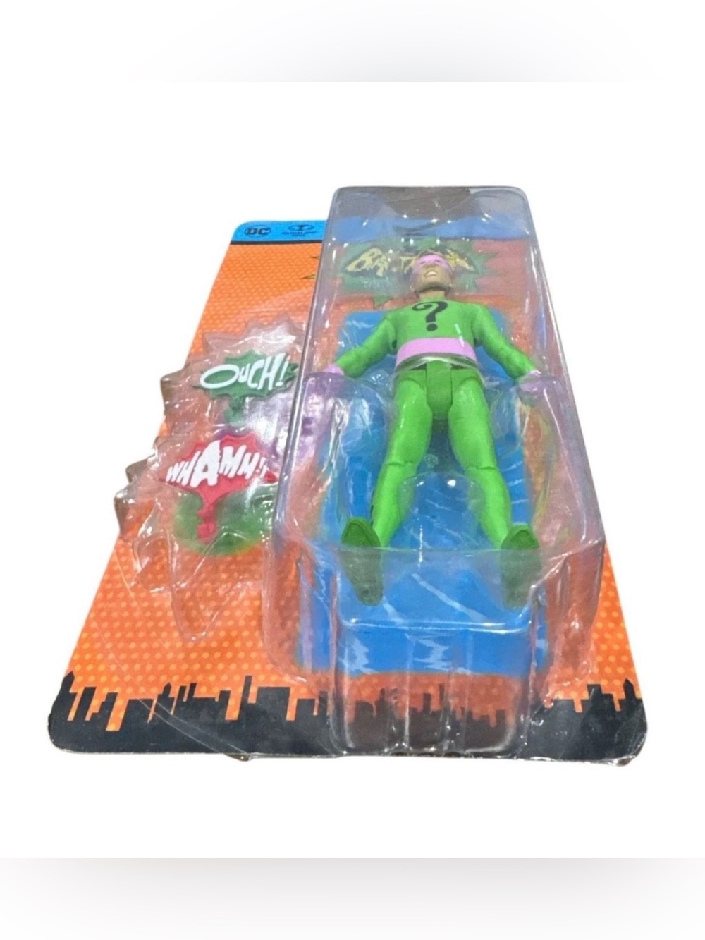 Unbranded Green Riddler Action Figure for Kids